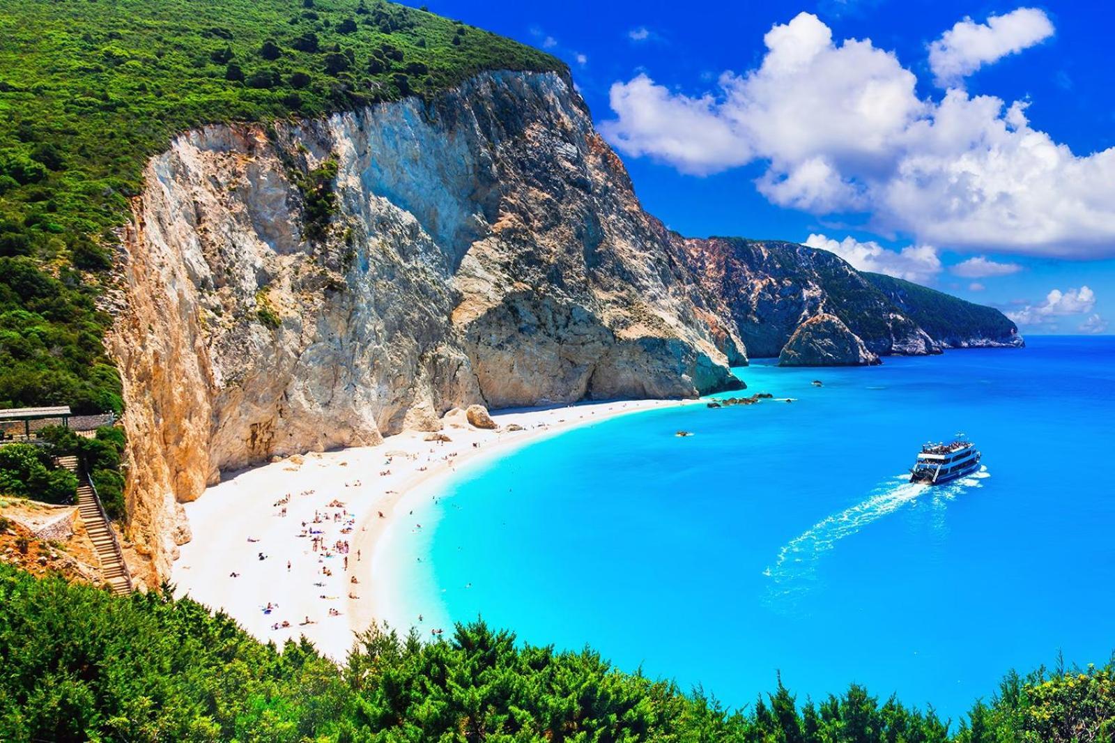 Villa Maura-Lefkada Нидри Екстериор снимка