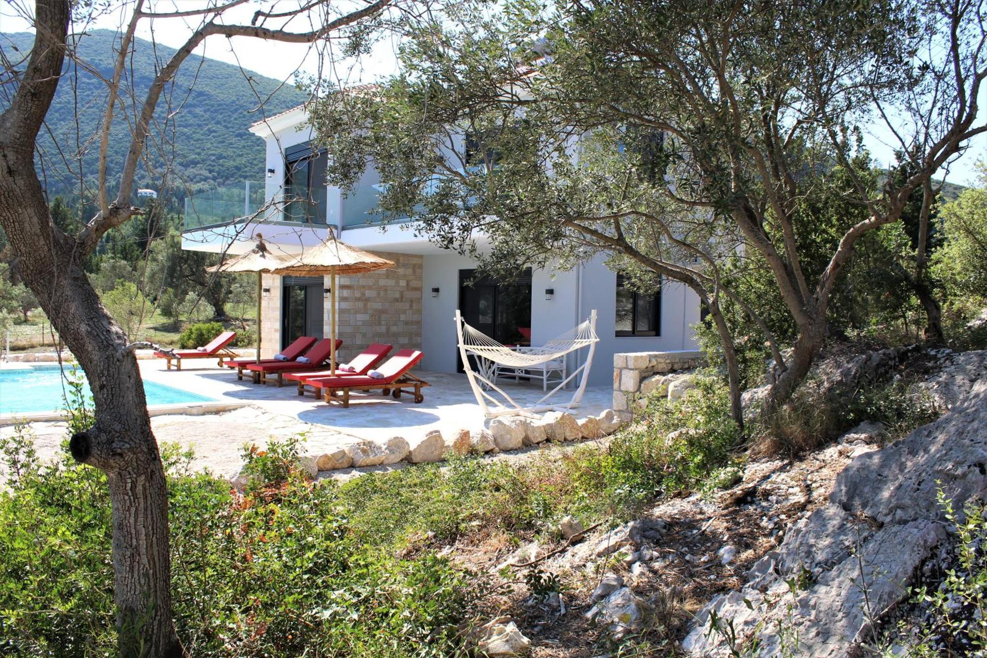 Villa Maura-Lefkada Нидри Екстериор снимка