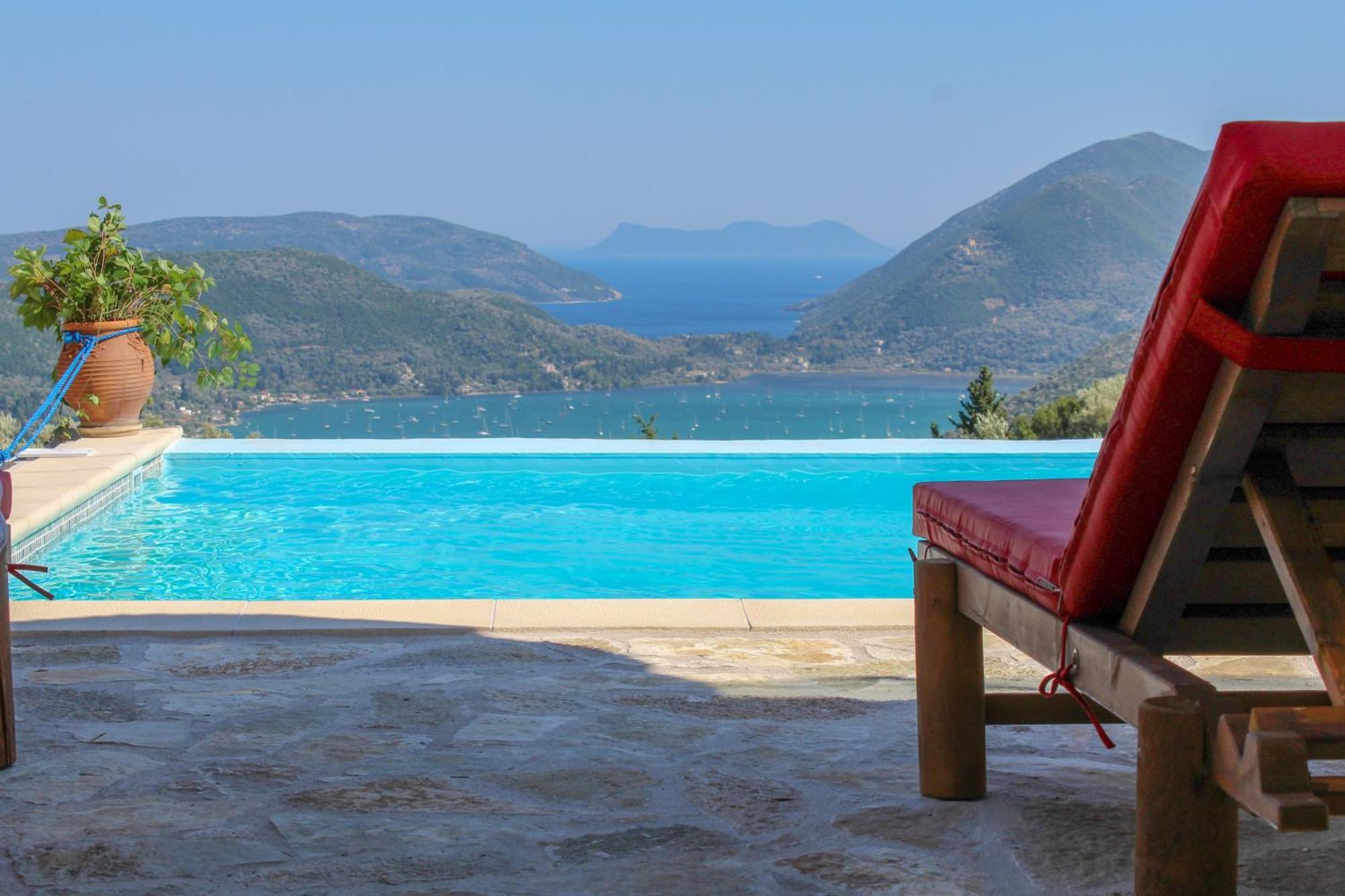 Villa Maura-Lefkada Нидри Екстериор снимка